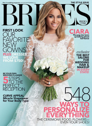 Wedding Bliss! Ciara Covers Bride Magazine
