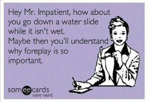 the importance of foreplay