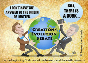 Bill Nye vs Ken Ham debate....I love Ken Ham's response 