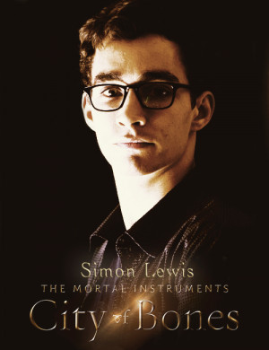 Fanmade poster of Simon Lewis played by Robert Sheehan by lenaduchane ...
