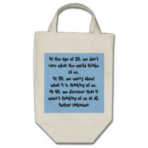 Aging Quotes Bags