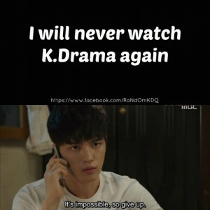 Most popular tags for this image include: kdrama, kdrama quotes, korea ...