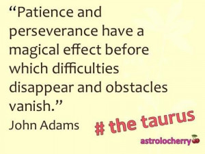 Patience and perseverance have a magical effect before which ...