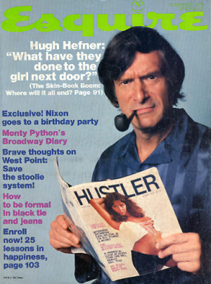 Hugh Hefner, November 1976