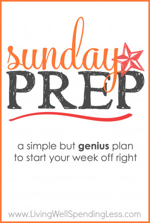 Sunday Prep Vertical