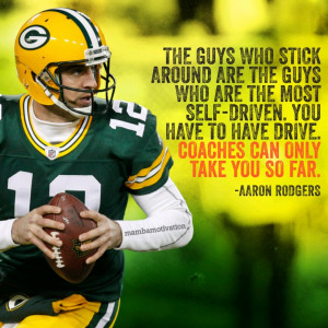 ... NFL player Aaron Rodgers. He is a Super Bowl champion and a former NFL