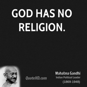 Gandhi Religion Quotes