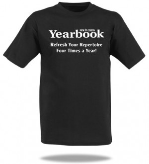 Yearbook Shirts Yearbook t-shirt, size xl