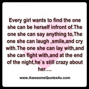 every girl wants.....