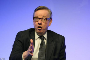 Education Secretary Michael Gove is heckled as headteachers pass vote ...