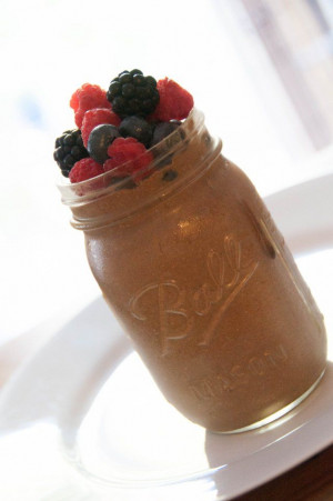 ... Breakfast, Chocolates Puddings, Breakfast Puddings, Eating In The Cars