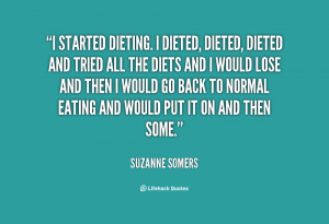 Suzanne Somers Mother Quote