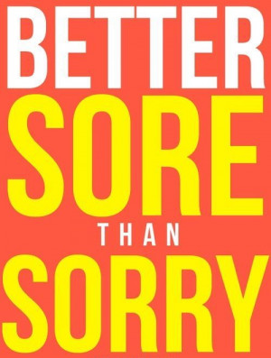 Better Sore Than Sorry! Come to Body Morph Gym in Ferndale, MI for all ...