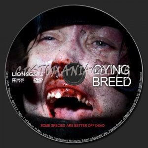 Dying Breed dvd label