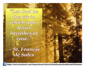 St. Francis De Sales Quote