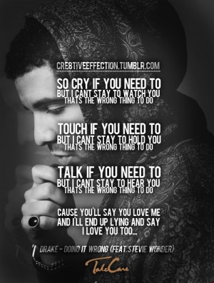 Drake- doing it wrong