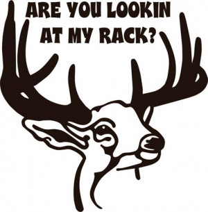 ... Deer Animal Graphic Decor Hunter Quote Vinyl Wall Decal Sticker 10x10