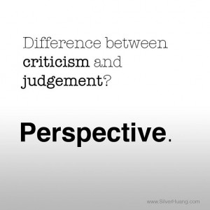 Negative Criticism | Difference between criticism and judgement ...
