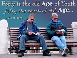 Filled Under: Old Age , Youth