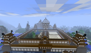 Japanese Minecraft Temple