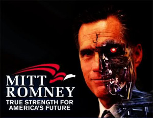 Mitt Romney a Cyborg, Ron Paul Supporters Allege