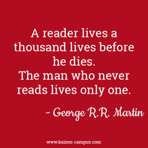 Inspiring quote #3 : George R.R. Martin