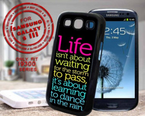 Life Quotes - design case for samsung galaxy s3