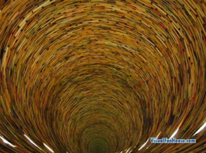 Looking into the bottomless pit of books