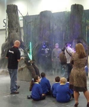 Our Young Jedi Training Are