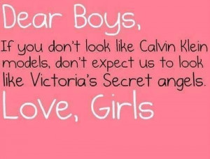 Dear boys/men