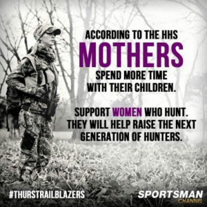 Support women hunters