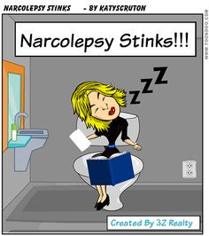 Narcolepsy stinks! Wish I could say this had never happened. haha.
