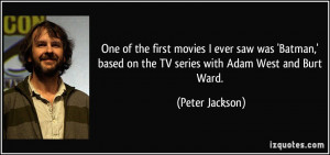 ... Batman,' based on the TV series with Adam West and Burt Ward. - Peter