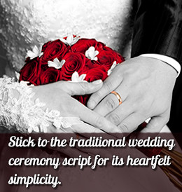 Wedding Ceremony Script
