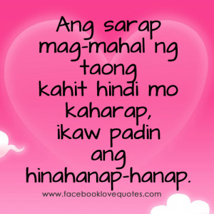 Tagalog Love Quotes and Pinoy Love Quotes