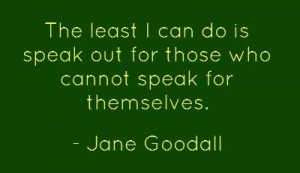 Scientist Jane Goodall, who has spent a lifetime studying chimpanzees ...