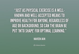 Physical Fitness Quotes