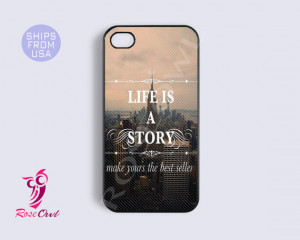 Life Quotes Iphone 5 case, iphone 5 cover - Unique Inspirational Happy ...