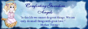 Comforting Guardian Angels