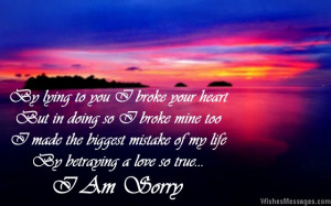 Beautiful quote to say sorry to girlfriend