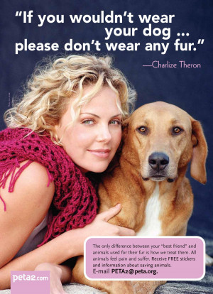 Charlize Theron Would Never Wear Her Dog