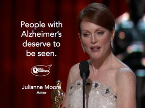 Julianne Moore shines a light #shequotes #quote #alzheimers #awareness ...