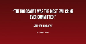 Quotes About The Holocaust