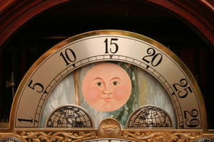 ... clock haverford model 294 grandfather clock face antique mantel clocks