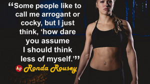 Ronda Rousey Quotations | Female Celebrities HD Wallpapers