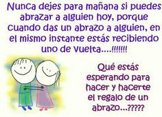 abrazo more but something en citas nunca dejes abrazo el in spanish ...