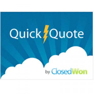 ClosedWon Releases QuickQuote on Salesforce AppExchange