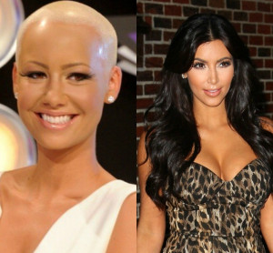 Amber Rose Kim Kardashian