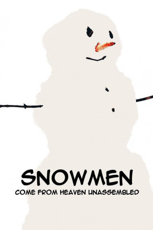 Simply Snowman Quote Photograph