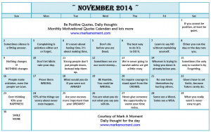 ... Monthly Quotes Calendar, Calendar Quotes 2014,calendar with quotes